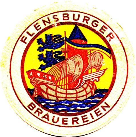 flensburg fl-sh flensb brauereien 1a (rund215-flensburger brauereien)